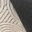 Texture d'un dos antidérapant en feutre et points silicone