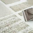 Gros plan du velours texturé haute définition en sherpa jacquard